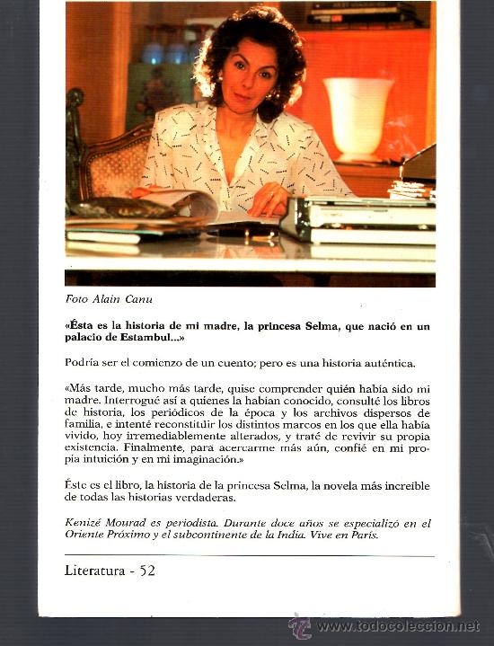 Libros de segunda mano: DE PARTE DE LAPRINCESA MUERTA POR KENIZE MOURAD - 1988 - Foto 2