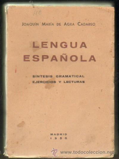 Libros de segunda mano: LENGUA ESPA&Ntilde;OLA. SINTESIS GRAMATICAL. EJERCICIOS Y LECTURAS (A-GRA-147) - Foto 1
