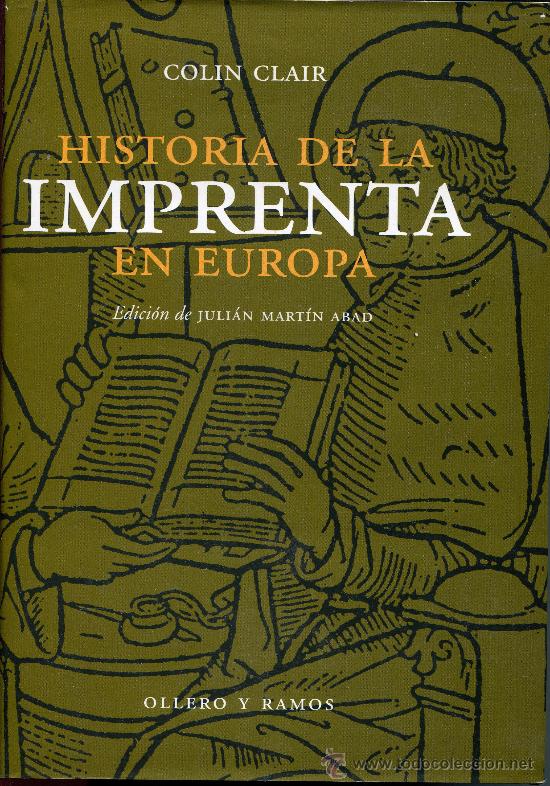 Libros de segunda mano: historia de la imprenta en europa -- colin clair - Foto 1