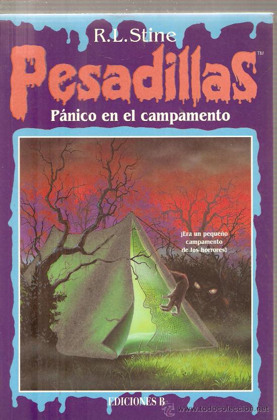 Libros de segunda mano: PESADILLAS - PANICO EN EL CAMPAMENTO