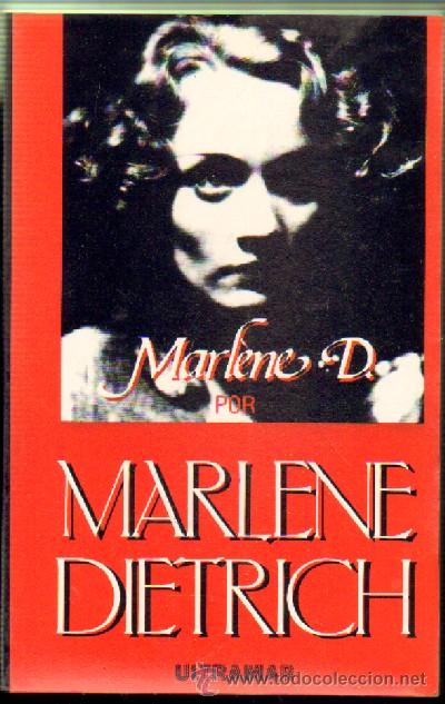 Libros de segunda mano: MARLENE DIETRICH POR&hellip;M. DIETRICH. CN-050 - Foto 1