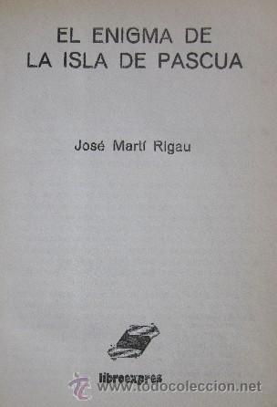 Libros de segunda mano: EL ENIGMA DE LA ISLA DE PASCUA - Foto 2