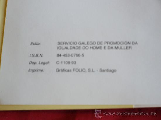 Libros de segunda mano: A MULLER GALEGA NO MERCADO DE TRABALLO - Foto 3