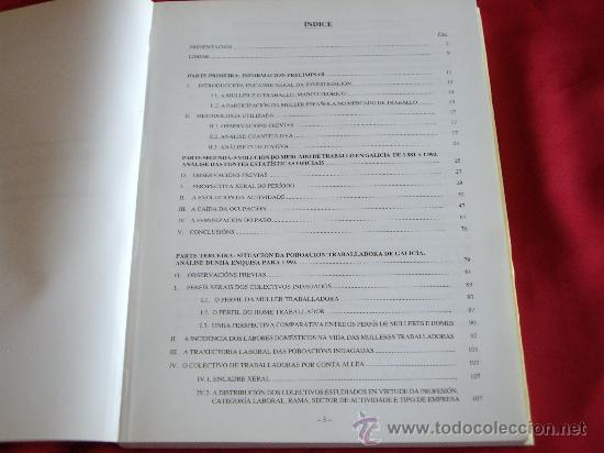 Libros de segunda mano: A MULLER GALEGA NO MERCADO DE TRABALLO - Foto 4