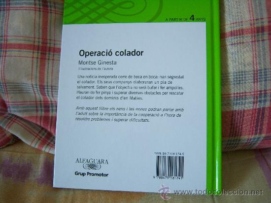 Libros de segunda mano: MONTSE GINESTA Operaci&oacute; colador - Foto 2