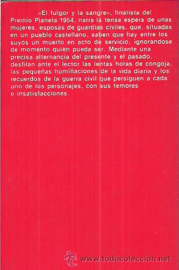 Libros de segunda mano: IGNACIO ALDECOA / EL FULGOR Y LA SANGRE . ED. PLANETA. 1&ordf; EDICI&Oacute;N. - Foto 2