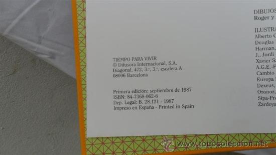 Libros de segunda mano: libro tiempo para vivir - Foto 2