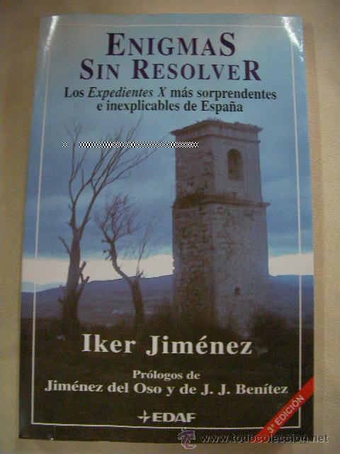 Libros de segunda mano: ENIGMAS SIN RESOLVER DE IKER JIMENEZ - Foto 1