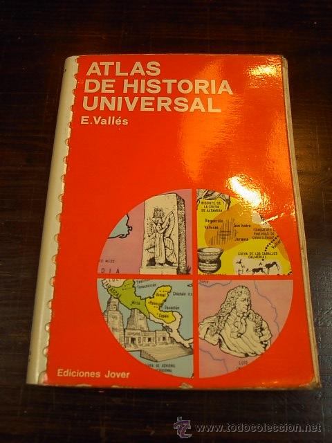 Libros de segunda mano: E. Valles. Atlas de Historia Universal. Ed. Jover - Foto 1