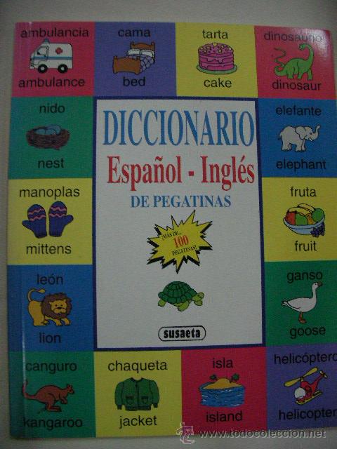 Libros de segunda mano: DICCIONARIO ESPA&Ntilde;OL INGLES DE PEGATINAS - Foto 1