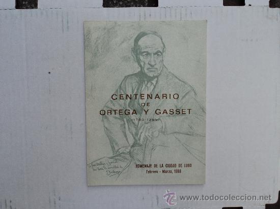 Libros de segunda mano: Ortega y Gasset - Homenaje la ciudad de Lugo - Foto 1