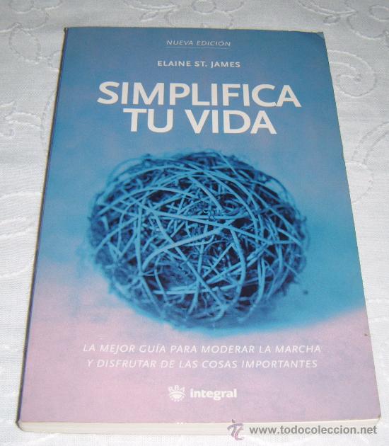 Libros de segunda mano: simplifica tu vida  elaine st. james - Foto 1