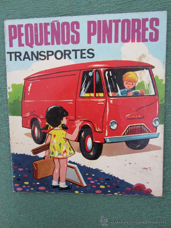 Libros de segunda mano: PEQUE&Ntilde;OS PINTORES -TRANSPORTES -EDITORIAL TORAY 1966 - Foto 1