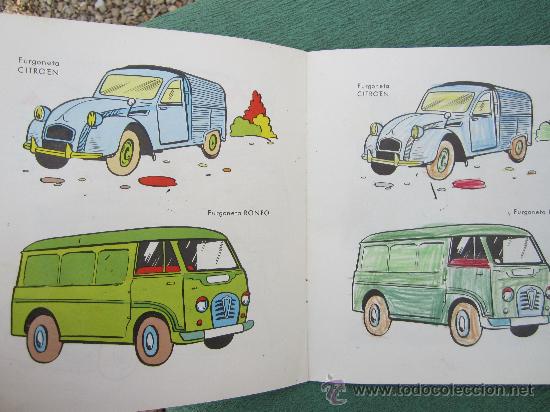 Libros de segunda mano: PEQUE&Ntilde;OS PINTORES -TRANSPORTES -EDITORIAL TORAY 1966 - Foto 2