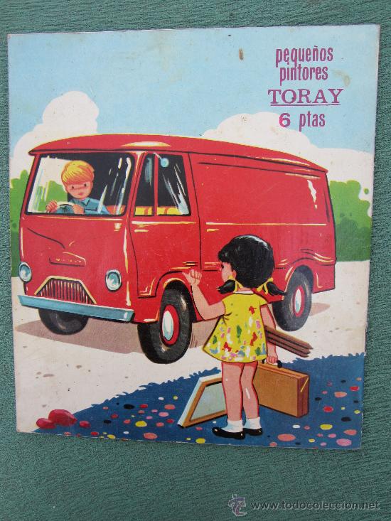 Libros de segunda mano: PEQUE&Ntilde;OS PINTORES -TRANSPORTES -EDITORIAL TORAY 1966 - Foto 4