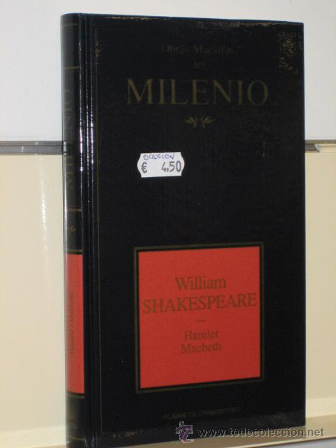 Libros de segunda mano: HAMLET MACBETH - WILLIAM SHAKESPEARE - PLANETA DE AGOSTINI - Foto 1