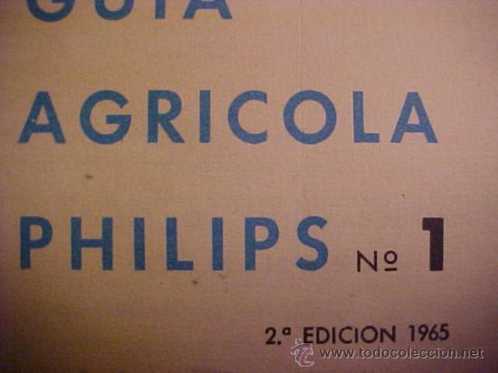 Libros de segunda mano: libro agricultura ganader&iacute;a Philips - Foto 2
