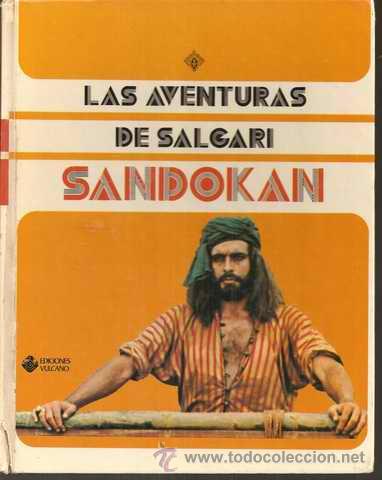 Libros de segunda mano: LAS AVENTURAS DE SALGARI - SANDOKAN - EDICIONES VULCANO 1976 - Foto 1