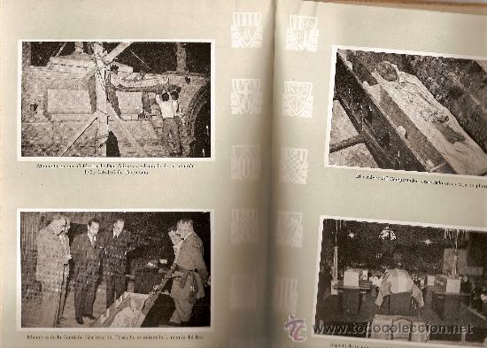 Libros de segunda mano: TRASLADO DE LOS RESTOS DE LOS REYES DE ARAG&Oacute;N AL REAL MONASTERIO DE POBLET / 1952 - Foto 4