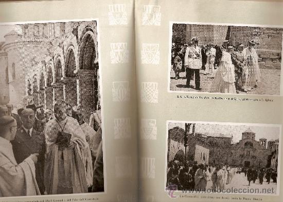 Libros de segunda mano: TRASLADO DE LOS RESTOS DE LOS REYES DE ARAG&Oacute;N AL REAL MONASTERIO DE POBLET / 1952 - Foto 2