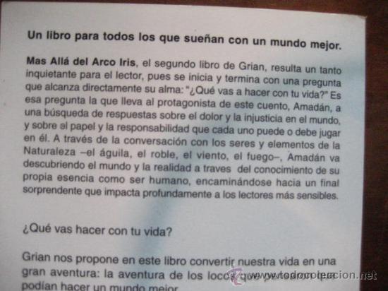 Libros de segunda mano: mas alla del arco iris, grian , obelisco ed 2002 ( paraciencias c8 - Foto 2