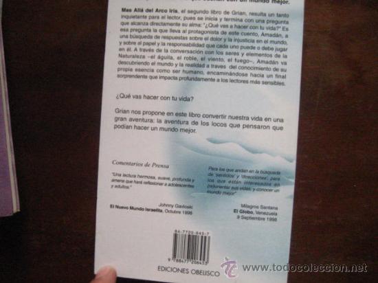 Libros de segunda mano: mas alla del arco iris, grian , obelisco ed 2002 ( paraciencias c8 - Foto 3