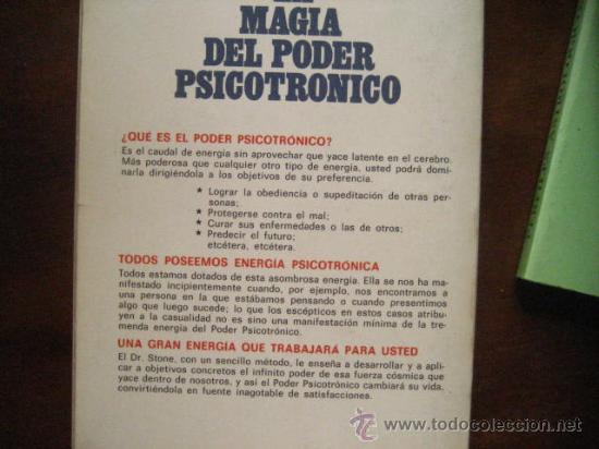 Libros de segunda mano: la magia del poder psicotronico, robert B. Stone, edaf ed 1980 ( paraciencias c8 - Foto 2