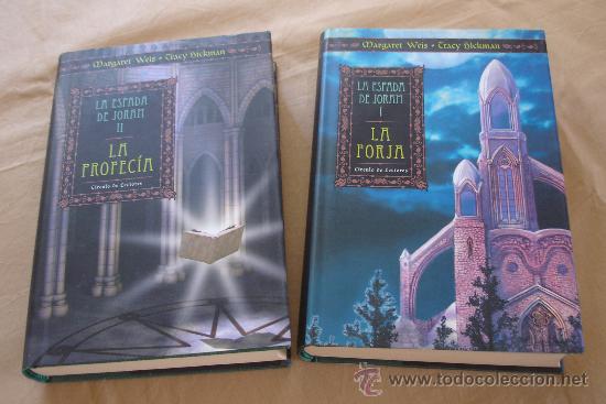 Libros de segunda mano: LA ESPADA DE JORAM I Y II, LA FORJA / LA PROFEC&Iacute;A - MARGAET WEIS - TRACY HICKMAN. - Foto 1