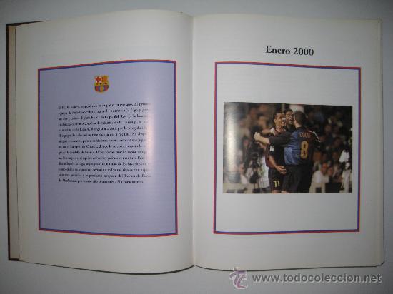 Libros de segunda mano: El anuario del centenario Barcelona 1999-2000 - Foto 2