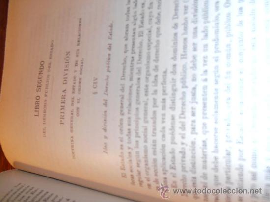 Libros de segunda mano: CURSO DE DERECHO NATURAL  DE AHRENS - Foto 4