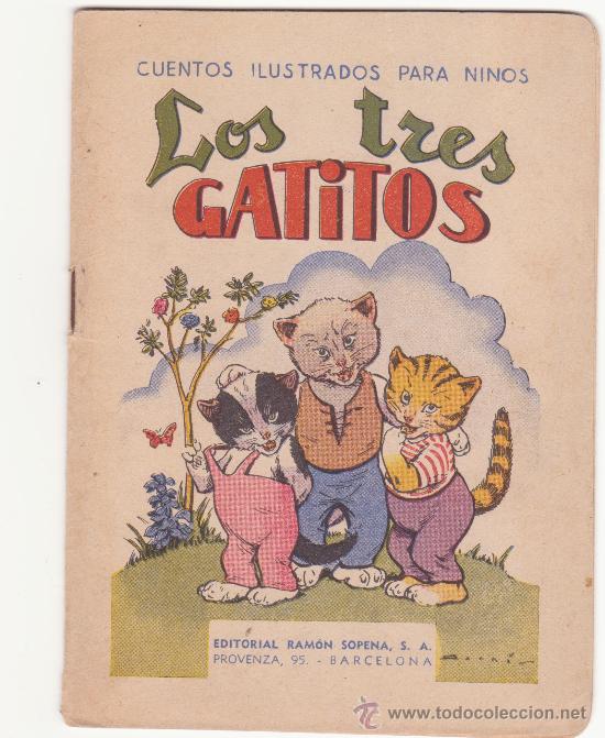 Libros de segunda mano: los tres gatitos editorial ramon sopena - Foto 1