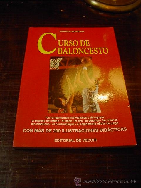 Libros de segunda mano: Marco Giordani, Curso de Baloncesto. Ed. Vecchi. 1998 - Foto 1