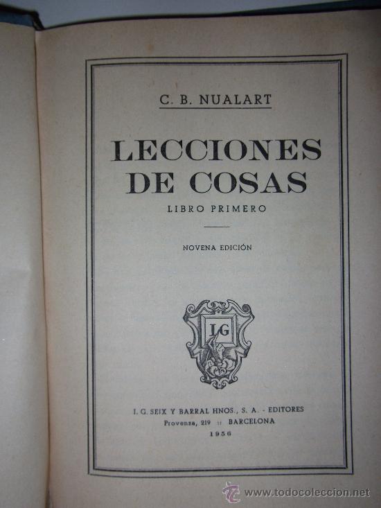 Libros de segunda mano: Lecciones de cosas - Foto 5