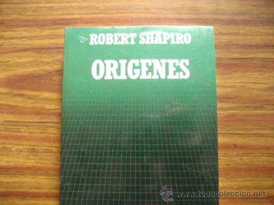 Libros de segunda mano: origenes , robert shapiro ,   ( tecnicos c2 - Foto 1