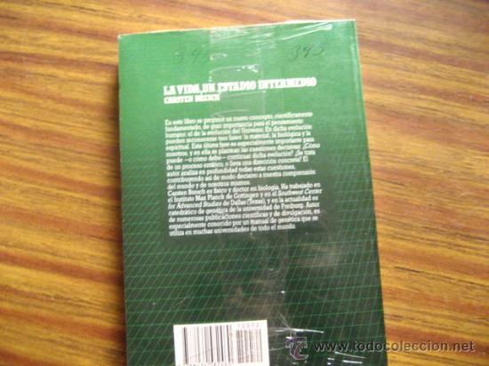 Libros de segunda mano: la vida, un estado intermedio , carsten bresch ,  ( tecnicos c2 - Foto 2