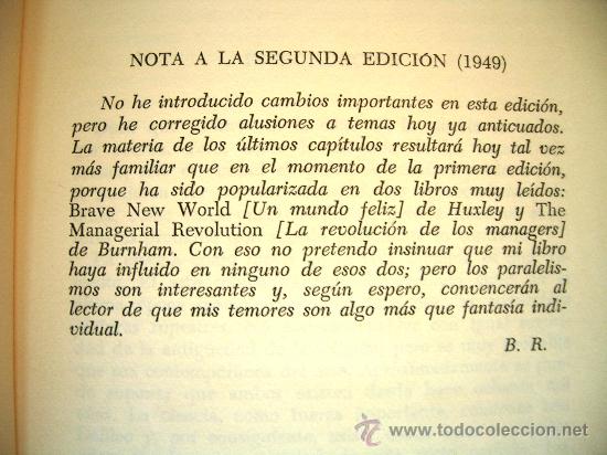 Libros de segunda mano: LA PRESPECTIVA CIENTIFICA. BERTRAND RUSSELL. 1969. - Foto 4