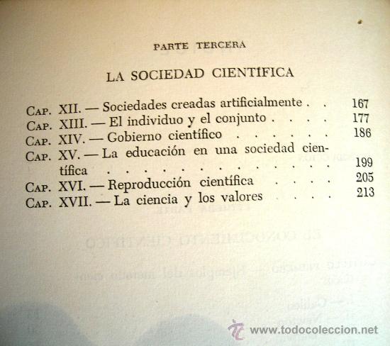 Libros de segunda mano: LA PRESPECTIVA CIENTIFICA. BERTRAND RUSSELL. 1969. - Foto 8