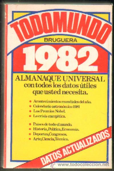 Libros de segunda mano: TODOMUNDO 1982. BRUGUERA. ALMANAQUE UNIVERSAL (A-COM-289) - Foto 1