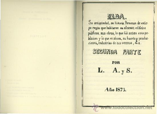 Libros de segunda mano: ELDA - LAMBERTO AMAT Y SEMPERE 2 TOMOS. - Foto 2