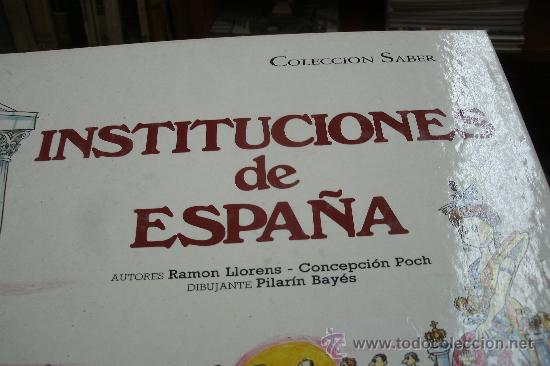 Libros de segunda mano: INSTITUCIONES DE ESPA&Ntilde;A / RAMON LLORENS / - Foto 5