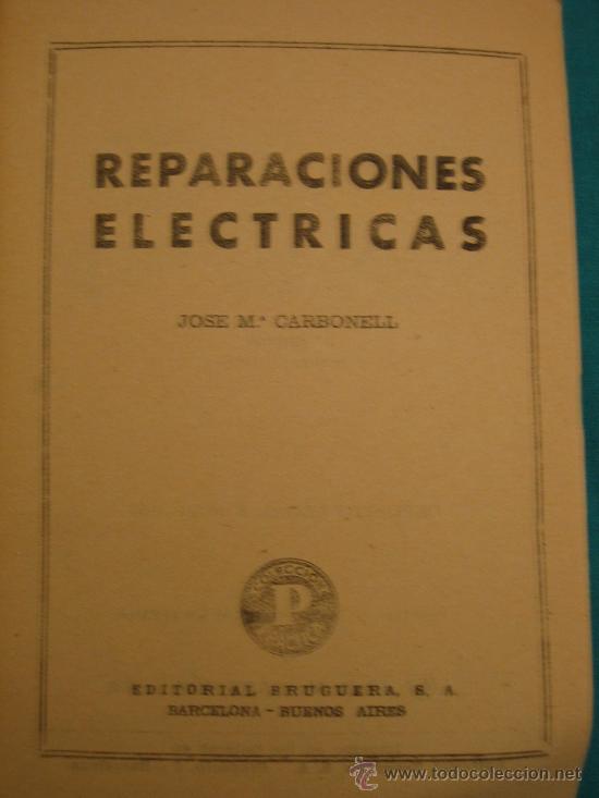 Libros de segunda mano: Reparaciones electricas - Foto 3