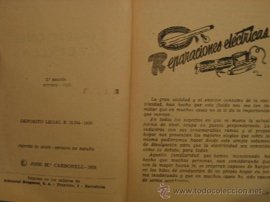 Libros de segunda mano: Reparaciones electricas - Foto 4