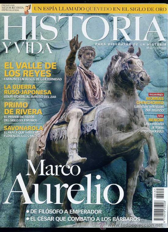 Libros de segunda mano: HISTORIA Y VIDA N&ordm; 451 : MARCO AURELIO - Foto 1