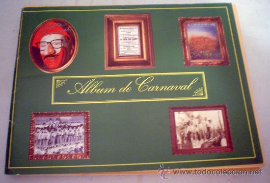 Libros de segunda mano: ALBUM DE CARNAVAL DE CADIZ - Foto 1