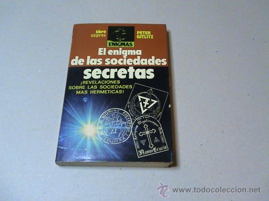 Libros de segunda mano: El enigma de las sociedades secretas (autor: Peter Gitlitz) - Foto 1