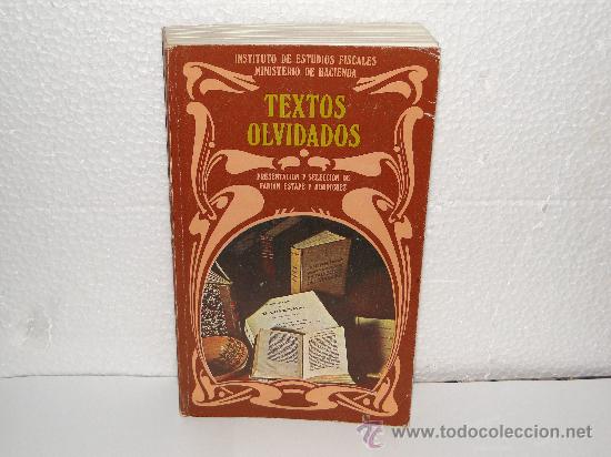 Libros de segunda mano: TEXTOS OLVIDADOS - Foto 1