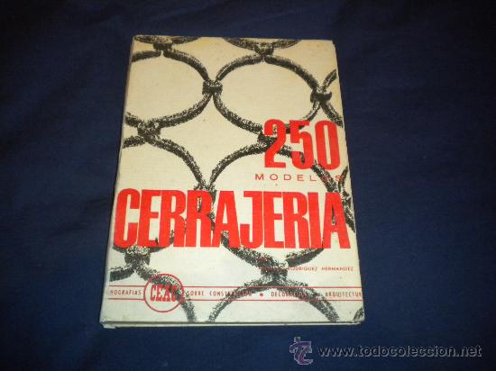 Libros de segunda mano: 250 modelos de cerrajeria - Foto 1