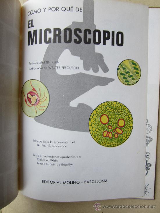 Libros de segunda mano: como y por que de , numero 13 , el microscopio , editorial molino 1968 - Foto 2