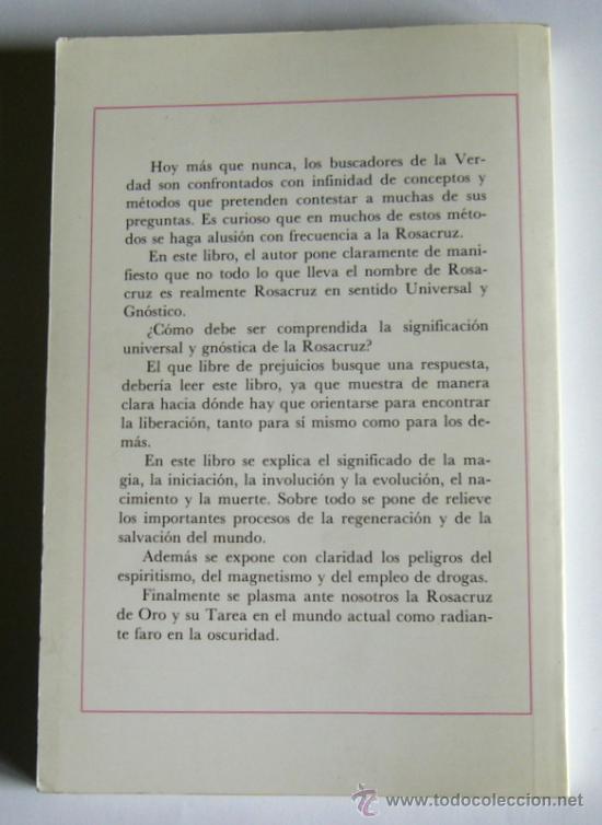Libros de segunda mano: ENSE&Ntilde;ANZA ELEMENTAL DE LA ROSACRUZ MODERNA - J. van RIJCKENBORGH - Foto 2