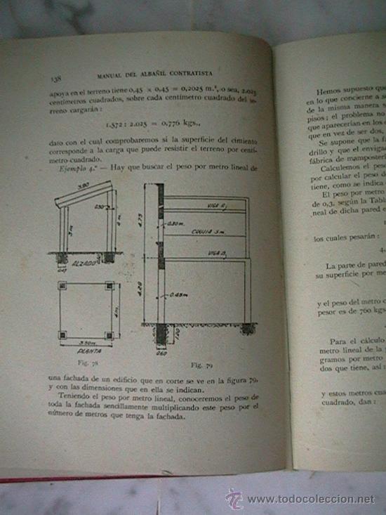 Libros de segunda mano: libro alba&ntilde;il arquitecto edificios obras contratos - Foto 4